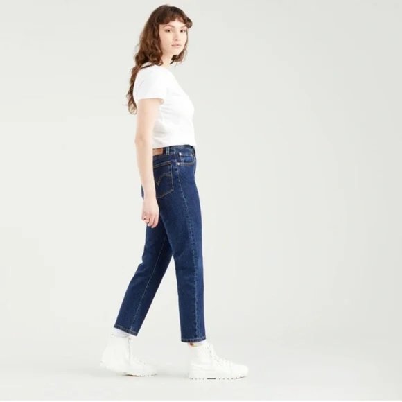 Levi's® Premium 501® ORIGINAL CROPPED JEANS size 28x28 - Picture 7 of 12